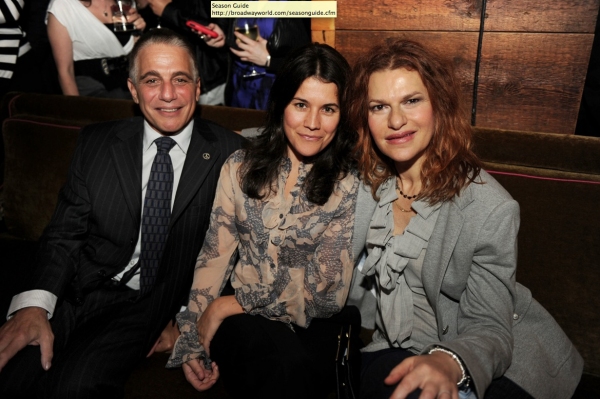 Tony Danza, Sara Switzer & Sandra Bernhardt Photo